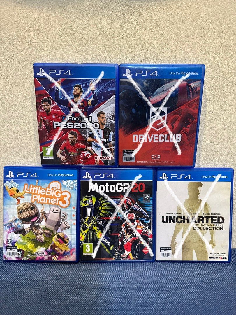 PS4 Game CDs Video Gaming Video Games PlayStation on Carousell