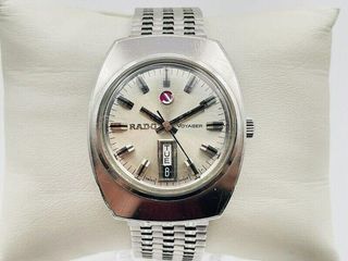 RADO VOYAGER Automatic Day-Date Swiss Made Silver Color Men's Watch