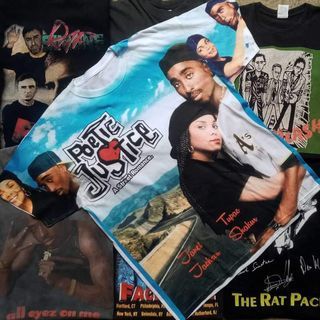 RARE Poetic Justice Movie Poster Tee