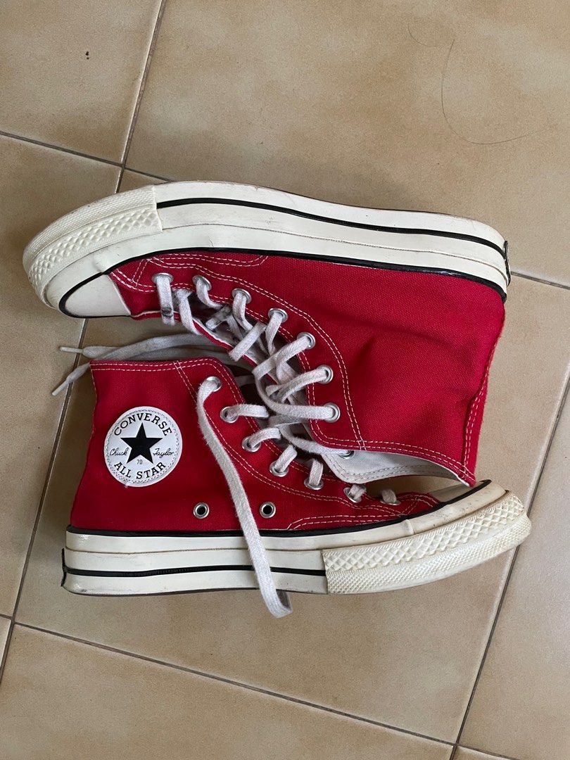 Red high clearance top shoes womens