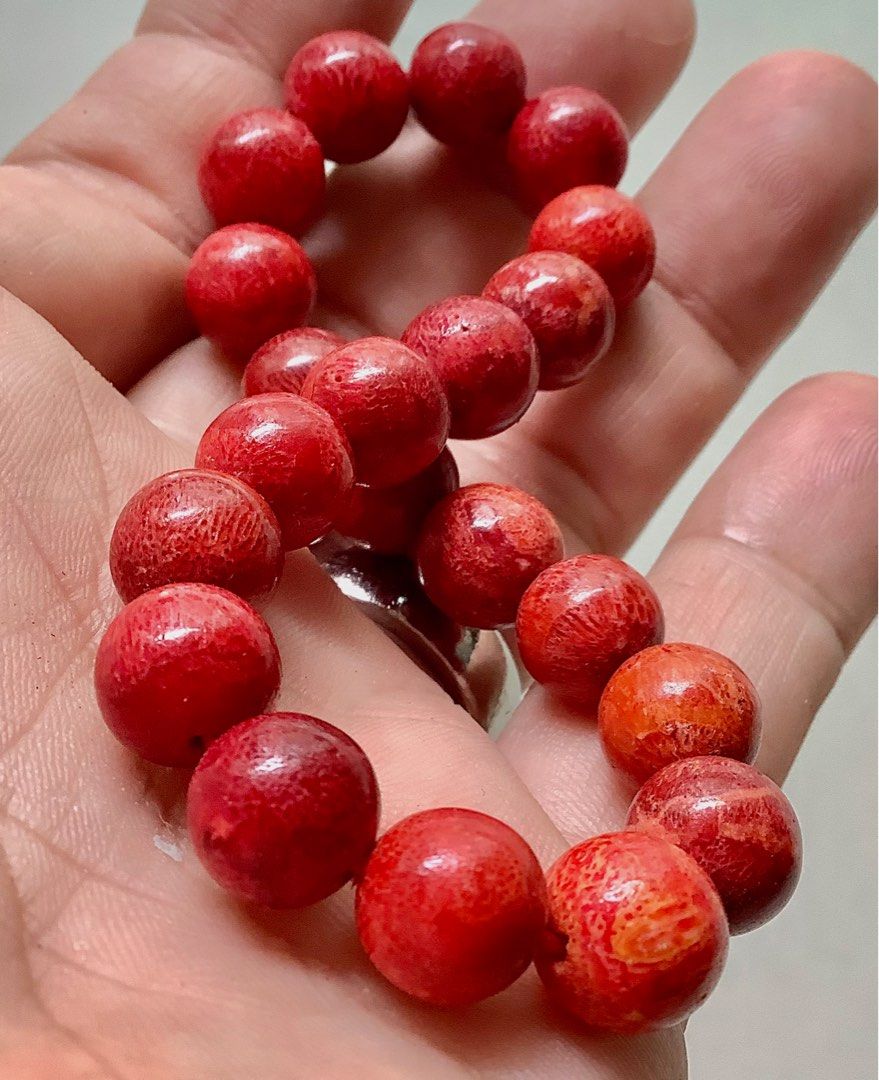 Red Coral Bracelet Women s Fashion Jewelry Organisers