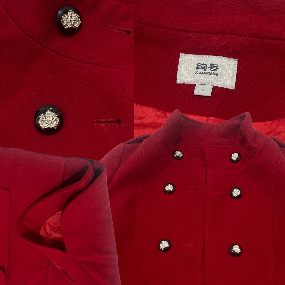 Red Vintage Winter Coat (Category: Coats, Jackets and Outerwear) located in Angono. Submitted by stargirlk (Listing ID 1290050881, Image 2). Description: so cute in person!! great to wear with boots fall / winter ❄️ Brand on tag No issues Fits S-M rfs: not my style .