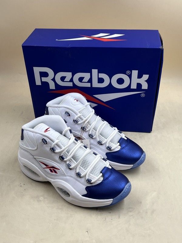 Reebok question blue toe top