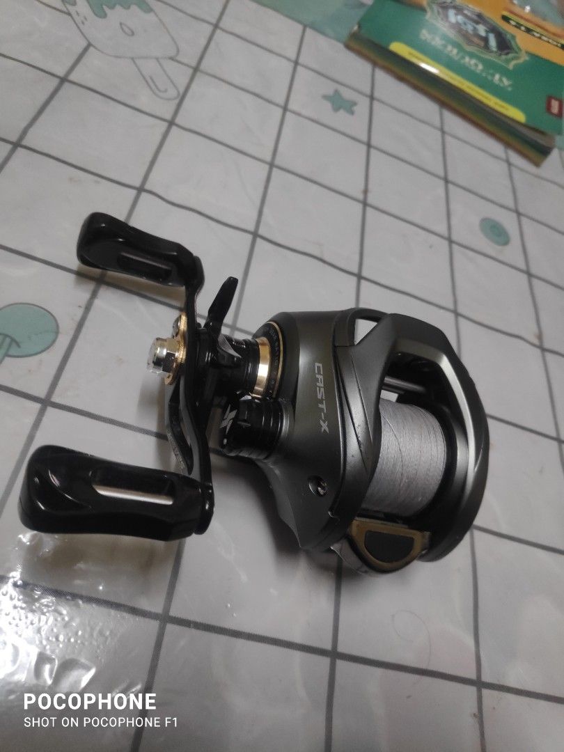 CastX Seasir Baitcasting Reel for Left-Handed Anglers