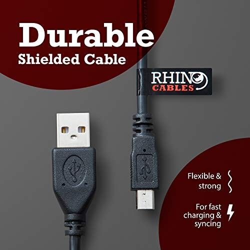 rhinocables Lightning Charger Cable Lead - MFi Certified Cord for