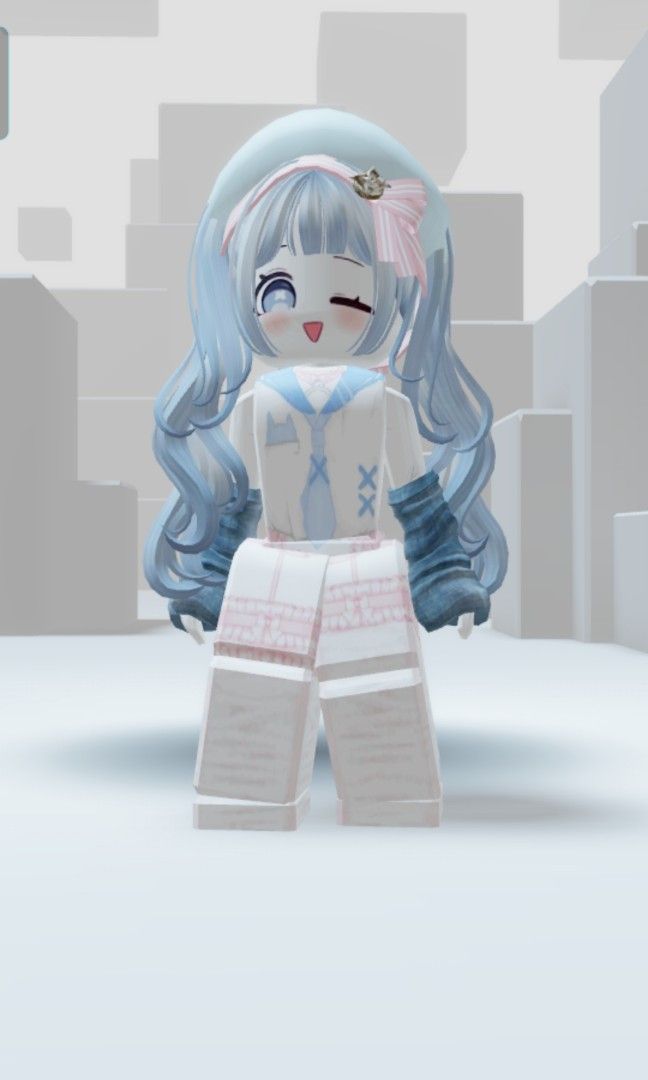 Roblox Rich Kawaii Girl Account Cute Game Y2k Video Gaming Gaming