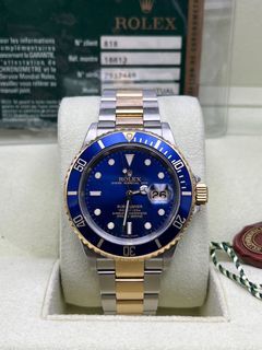 Rolex Submariner  Bluessy  2008 Complete Box and paper