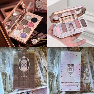 [SEALED BUNDLE] flower knows celestial castle & witches boutique eyeshadow palette