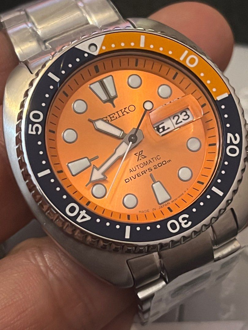 SEIKO 精工Prospex SRPC95 200米小丑魚限定機械手錶SRPC95J1, 男裝 ...