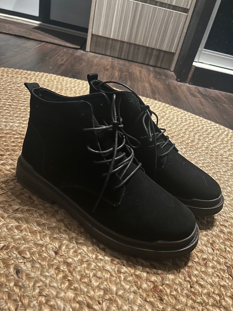 Mens Black Boot US 9 Amazon