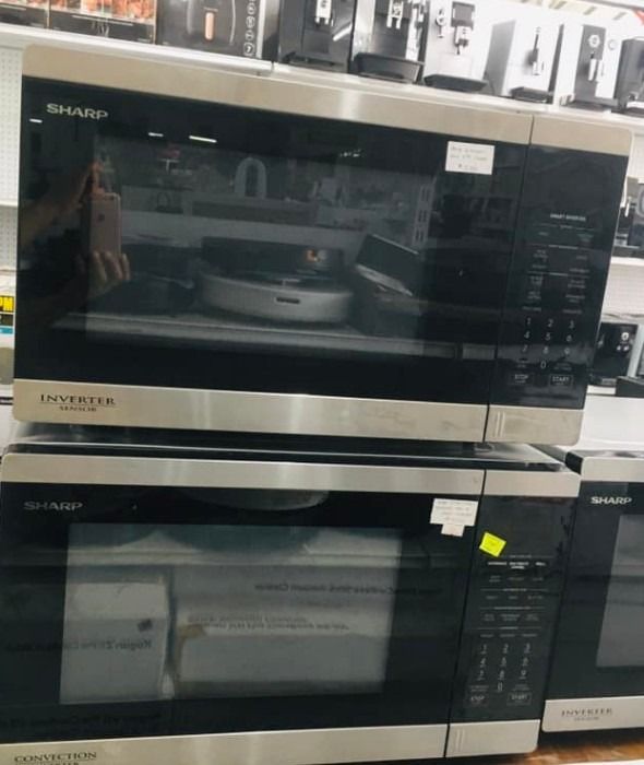 Sharp Convection Microwave Oven with Smart Inverter (Category: Ovens & Toasters) located in Muntinlupa City. Submitted by aussie.surplustore (Listing ID 1289931053, Image 2). Description: Sharp Convection Microwave Oven with Smart Inverter 5,500 Sharp Inverter Flatbed Microwave Oven 5,500 Surplus from Australia SHIP via lalamove PICK UP We are available online and thru our physical store located at: 👉RMT Muntinlupa For more info direct message o