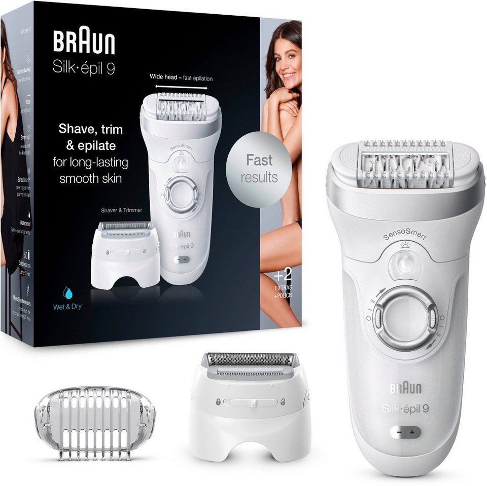 Braun Silk-épil 9-705脫毛機- 原廠二年保用, 美容＆個人護理, 健康及