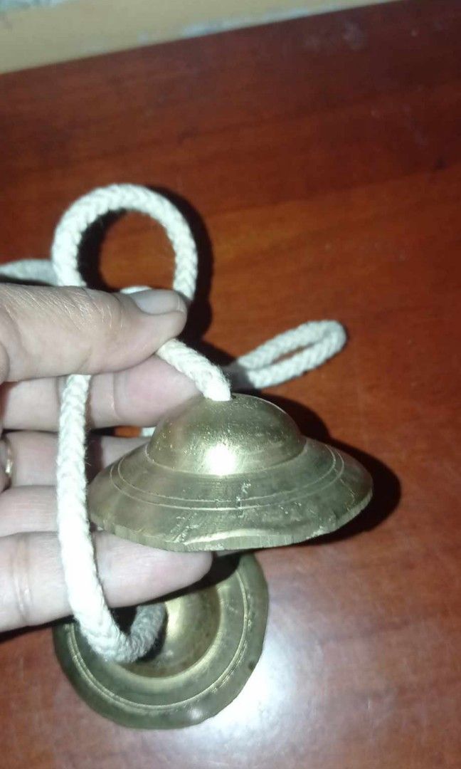 Spiritual Musical Instruments cymbals (Category: Musical Instruments) located in Caloocan City. Submitted by chonadura91470 (Listing ID 1289971622, Image 3). Description: vintage, spiritual Musical Instruments cymbals...2.4 inches diameter.