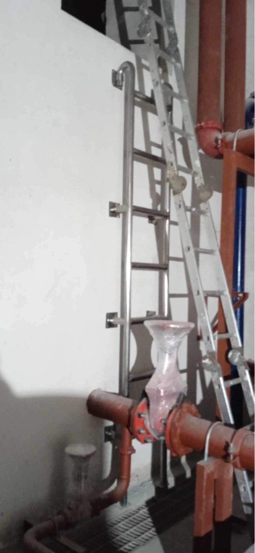 Stainless ladder rung, Commercial & Industrial, Construction & Building ...