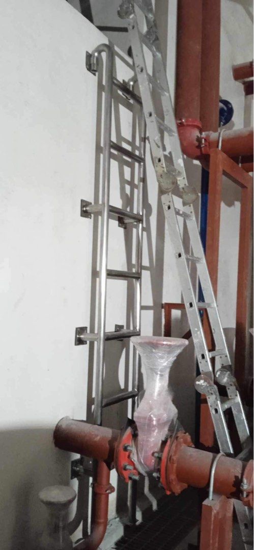 Stainless ladder rung, Commercial & Industrial, Construction & Building ...