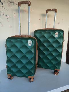 Starbucks Green Design Luggage 20inch Cabin and 24inches Check-in package