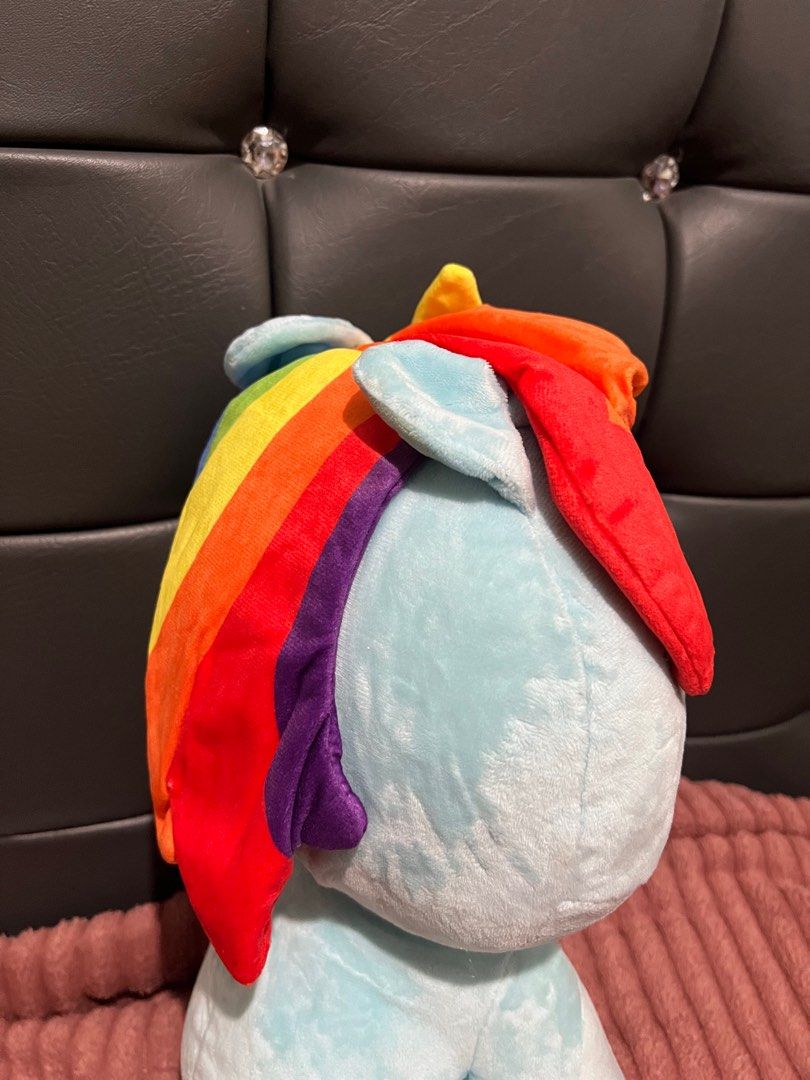 Rainbow Dash Stuff Toys kids (Category: Kids Toys) located in Pasig City. Submitted by ilmsf (Listing ID 1290046037, Image 2). Description: need wash ( naka tago lang ) sign of usage see photos for condition - Buy at your own risk. No Return No Exchange No Refund Policy-.