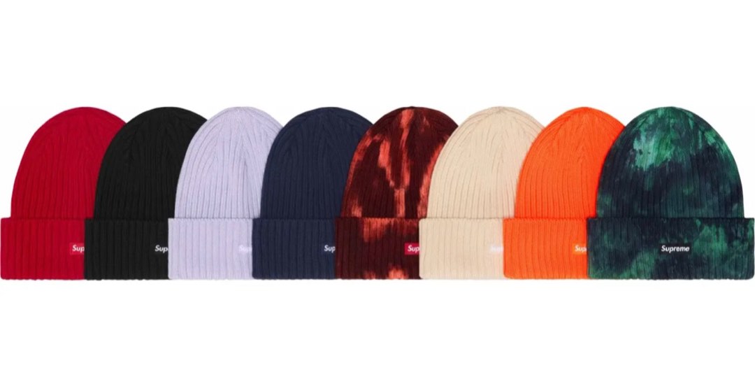 SUPREME 24SS OVERDYED BEANIE 冷帽, 名牌, 飾物及配件- Carousell