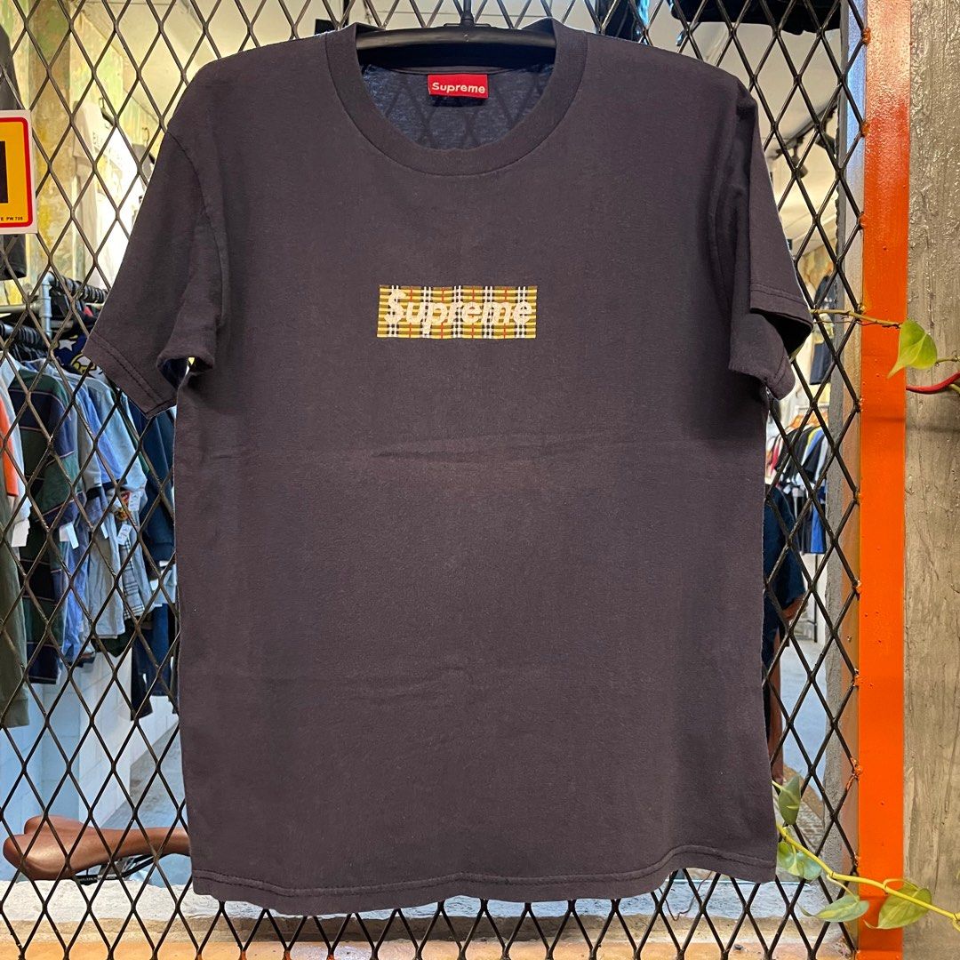 Supreme Box Logo Burberry 1997