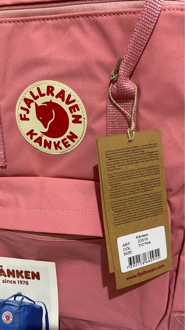 Tas Fjallraven Kanken Original from Zalora, Barang Mewah, Tas
