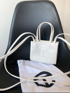 Telfar white bag