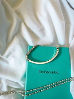 Tiffany & Co. Venetian Link ID Bracelet in Sterling Silver