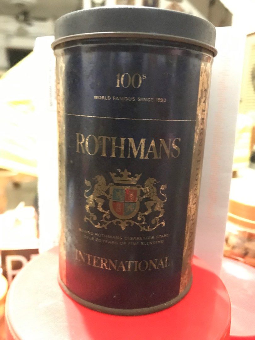 Tin Rothmans, Hobbies & Toys, Collectibles & Memorabilia, Vintage ...