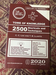 Tome of Knowledge - UPCAT Reviewer