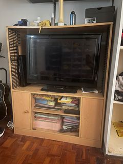 TV and TV rack