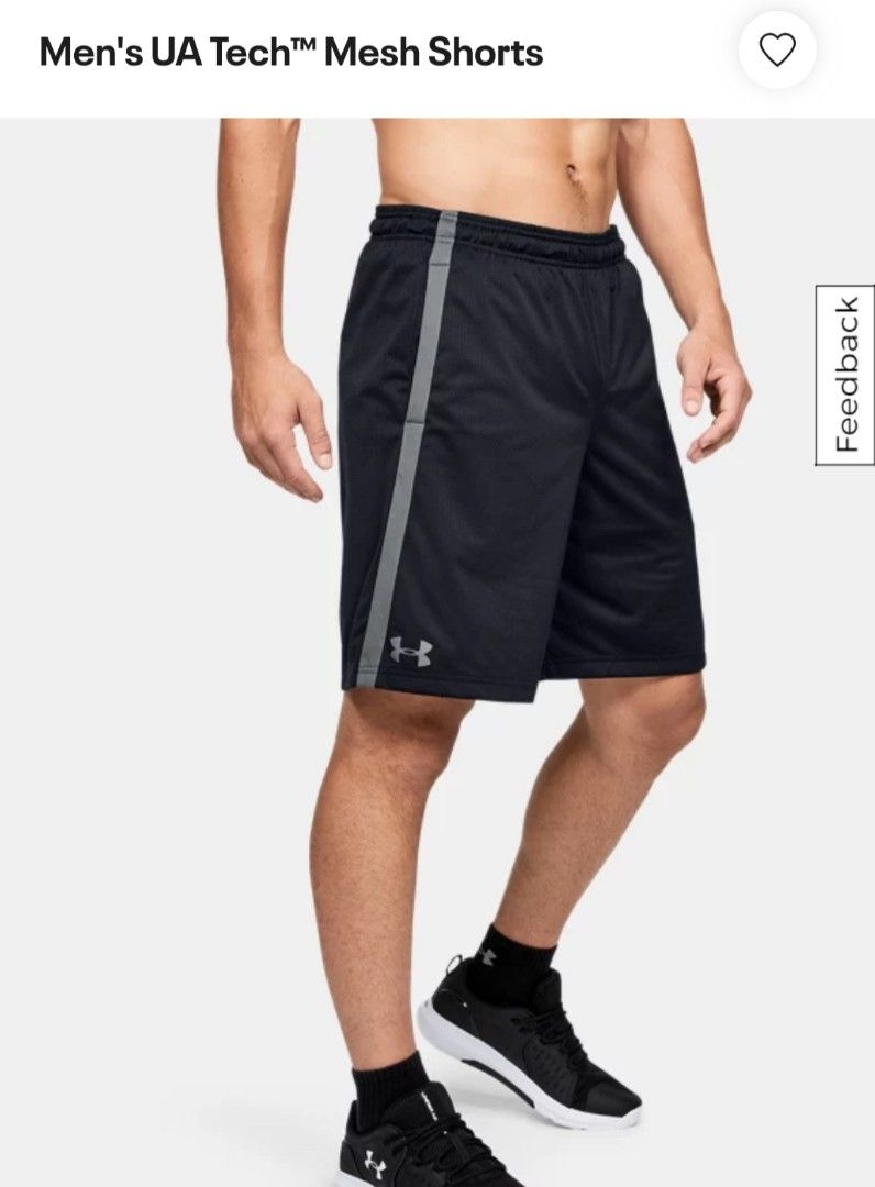 Under armor mesh shorts store