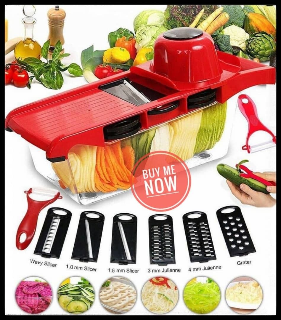 Vegetable Cutter 10 in 1 Multifunction Mandoline Slicer Vegetable ...