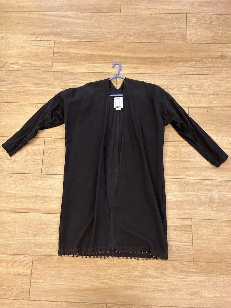 visvim FW15 brushed flannel sanjuro coat kimono, 名牌, 服裝- Carousell