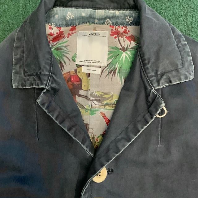 VISVIM MIES COAT (USED.A) 美中古- NAVY SIZE 1 IN STOCK NOW