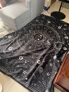 BIG Wall Tapestry 70” by 92” Zodiac Signs design - Home decor