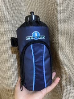 Water bottle hiking and camping sling bag