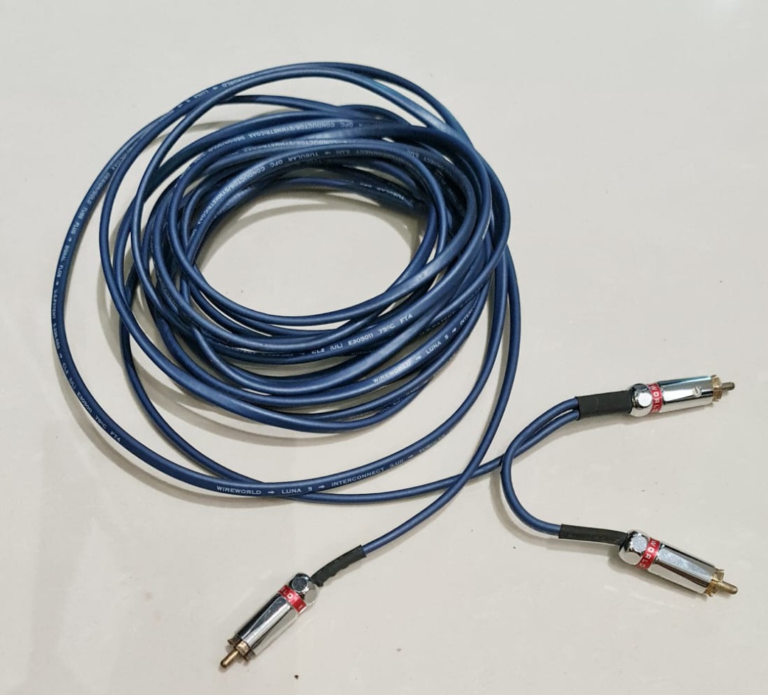 WireWorld Luna 5 Subwoofer Cable - 3m, Audio, Soundbars, Speakers ...