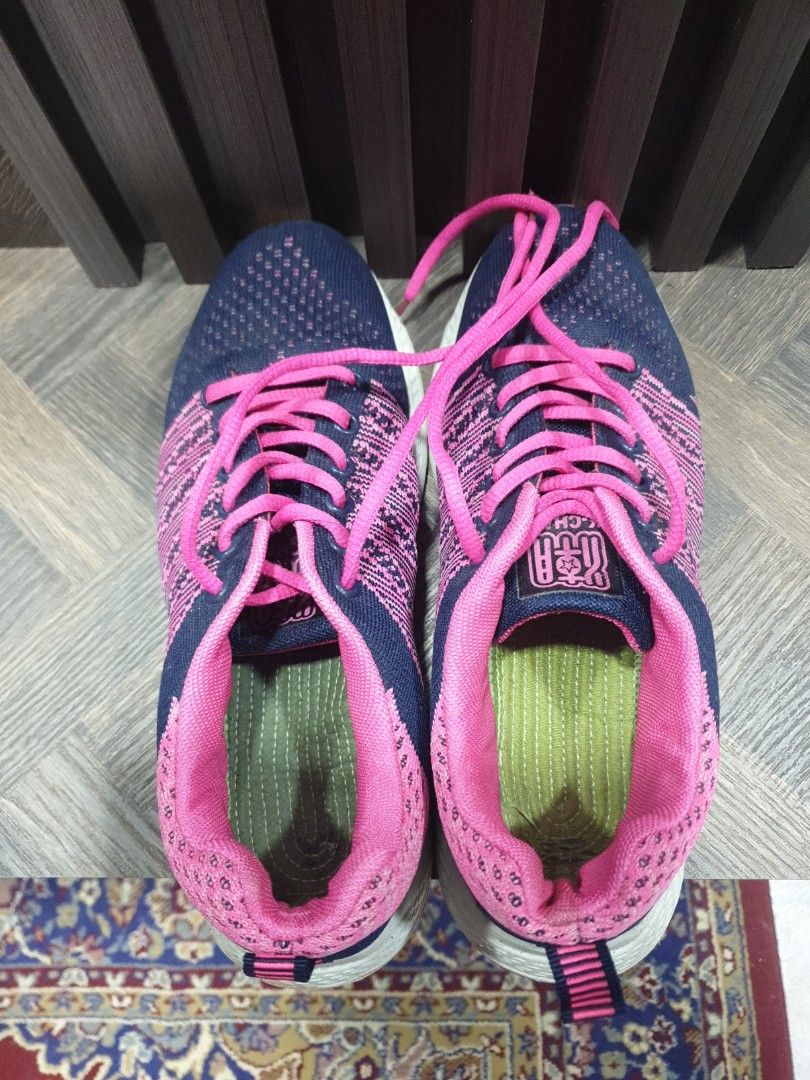 Purple and new arrivals blue sneakers
