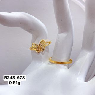 18k Butterfly Ring