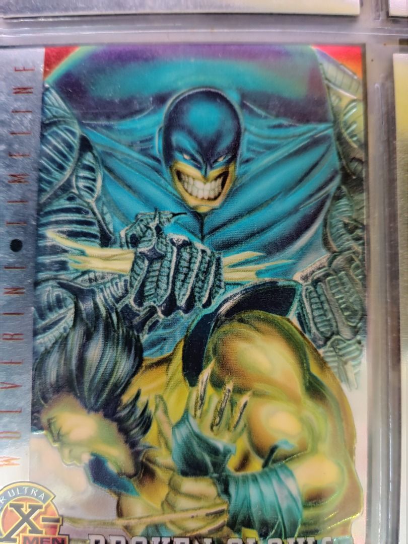 1995 Fleer Ultra X-Men Wolverine Timeline Broken Claws (Category: Raw Singles) located in Kawit. Submitted by ryuko.matoi (Listing ID 1290114582, Image 3). Description: 1995 Fleer Ultra X-Men Wolverine Timeline Broken Claws No reply means not interested No trade/swaps No reservation MOP - BDO & Cash Pick up location: Rosedale Reacsidences, Barangay San Sebastian, Kawit Cavite..