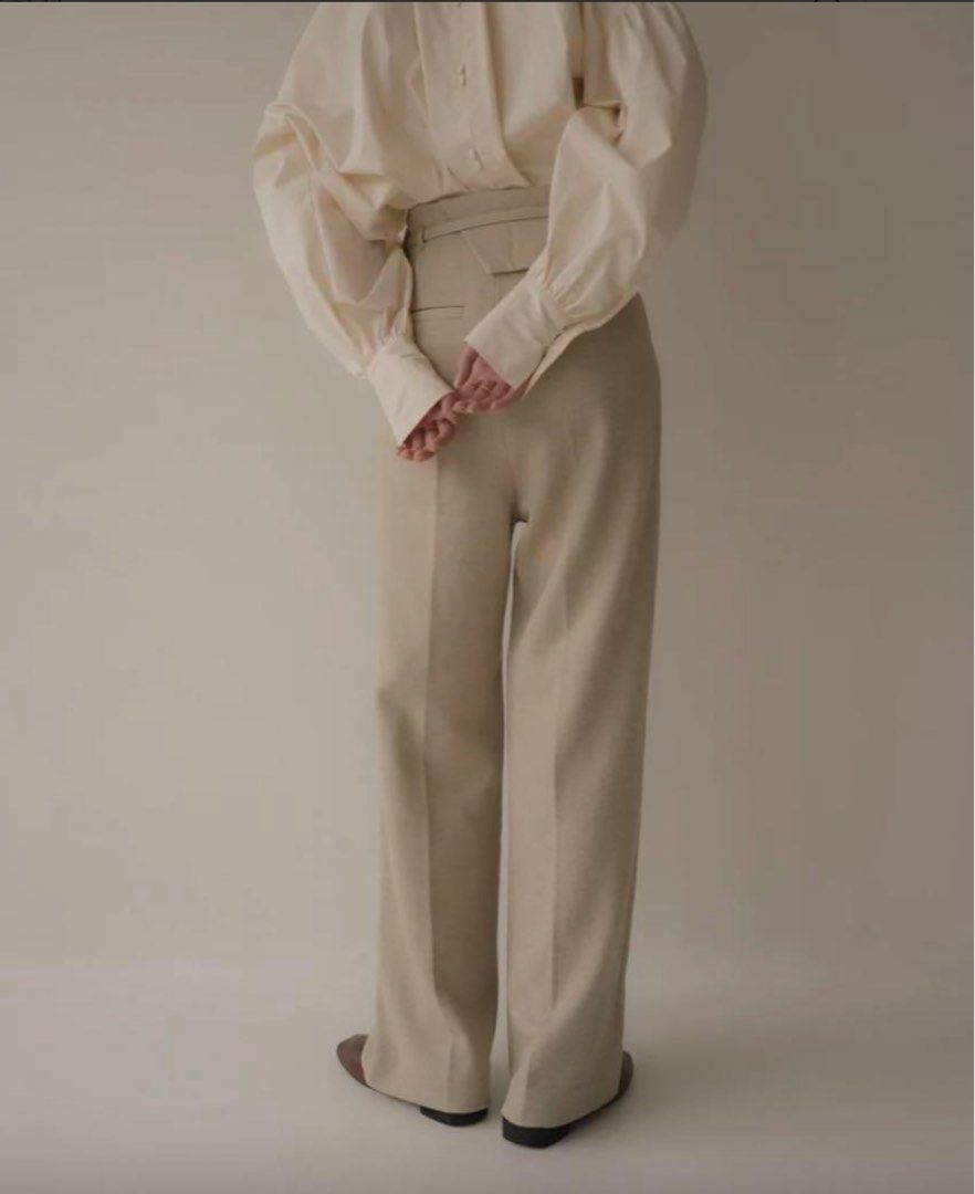 🌸（全新轉售）日本品牌 Eaphi 造型 連身吊帶褲 春季 bustier line salopette🐰