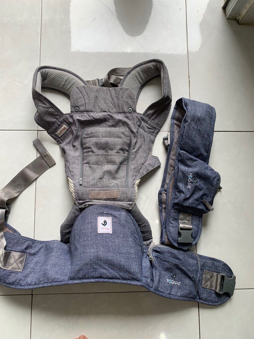 Pognae no 5 plus lightxdenim HIPSEAT CARRIER UP TO 20kg water resistant