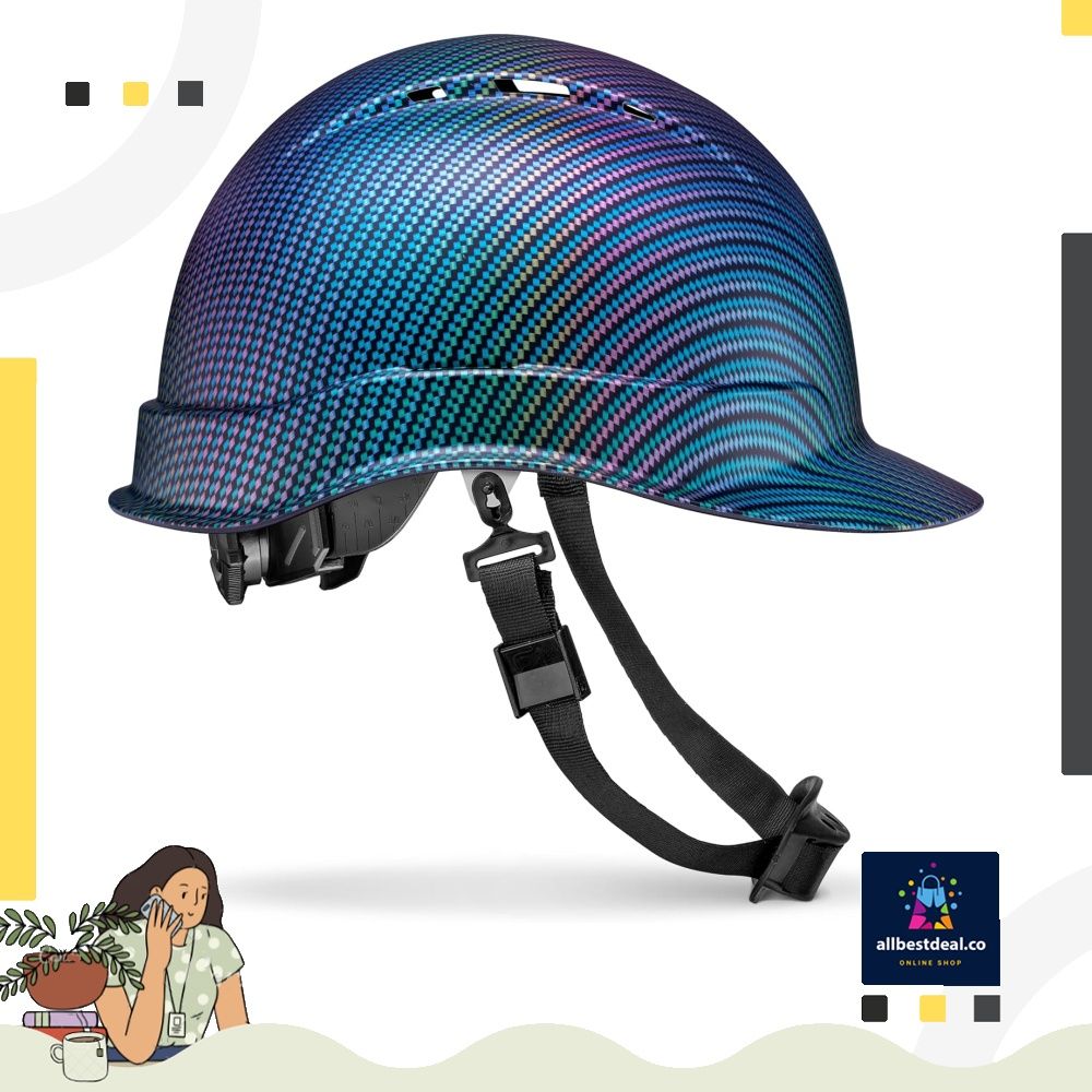 ACERPAL Hard Hat OSHA Construction Work Approved Safety Helmet