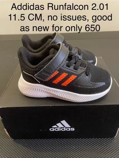 Adidas Black shoes for toddler