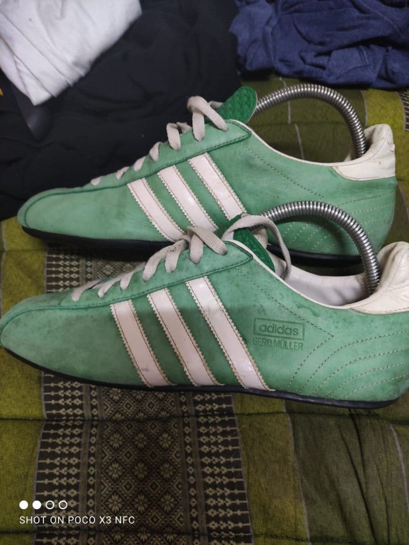 adidas gazelle silver green womens Adidas Gerd Muller Black (2006)