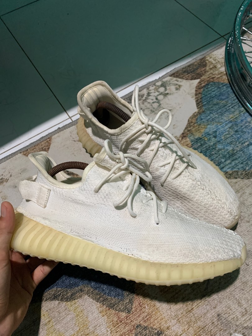 Adidas yeezy white sale uk