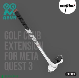 AMVR Golf Club Extension Grip for Meta Quest 3 | craftbarPH