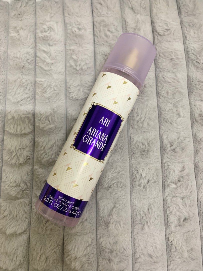 Ari by Ariana Grande body mist (Category: Fragrance & Deodorants) located in Manila. Submitted by yourstrulyeli (Listing ID 1290196291, Image 2). Description: 🦋 Guaranteed Authentic 💯 Ready to ship 📍Paco, Manila.