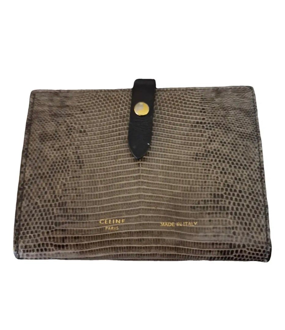 Celine top lizard wallet