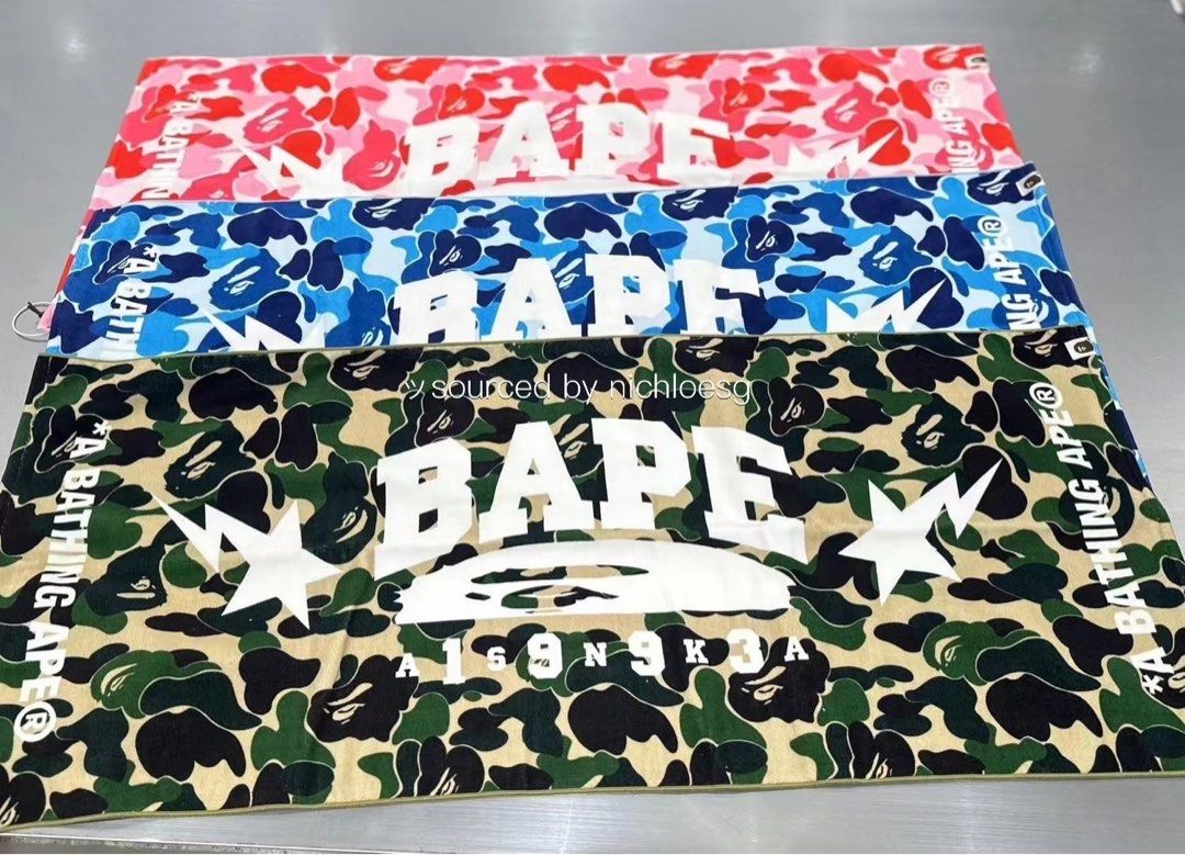 Bape hand on sale towel