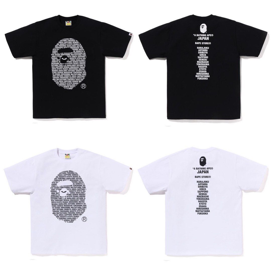 BAPE JAPAN APE HEAD TEE, Men's Fashion, Tops Sets, Tshirts